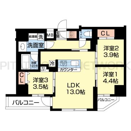  間取り図写真