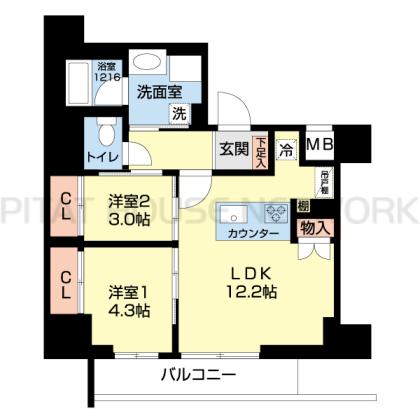  間取り図写真