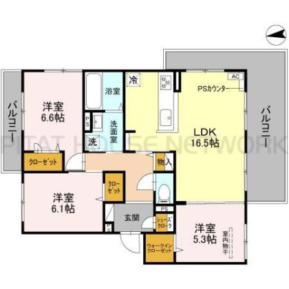  間取り図写真