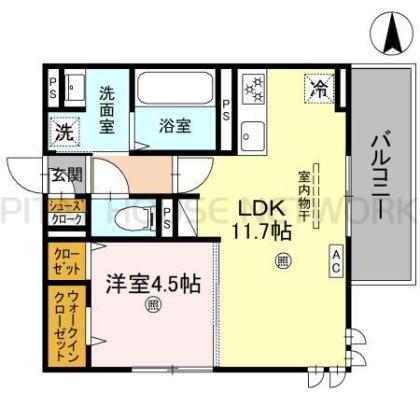  間取り図写真