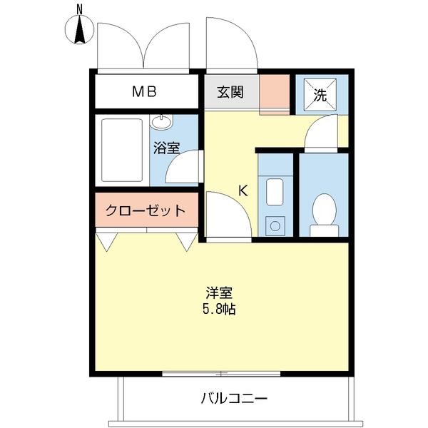 アスティオス湊川（0303） 間取り図画像
