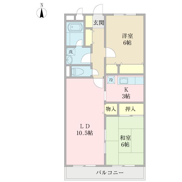 ノルド・パラグレッソ（0202） 間取り図画像