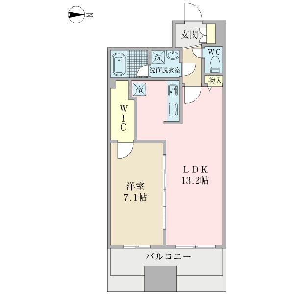 エルコンテント（0402） 間取り図画像