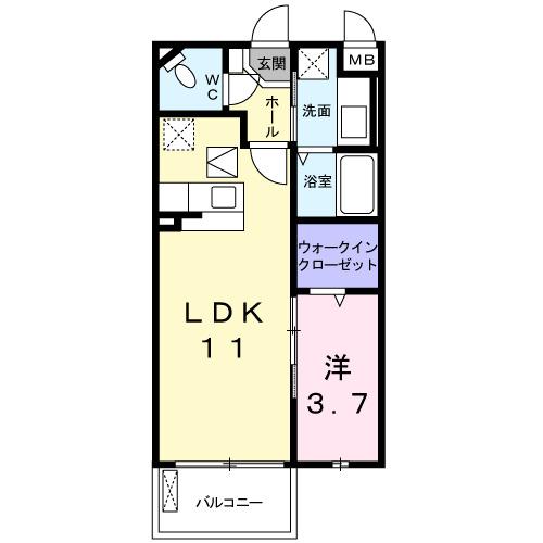 エスペランサ（103） 間取り図画像