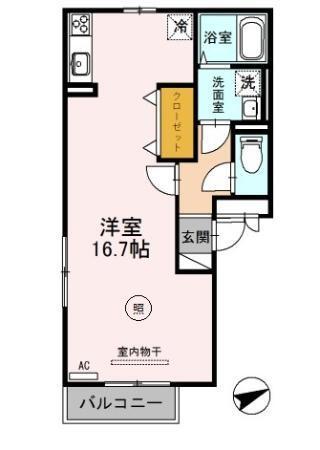 アメニティー・ベフ（301） 間取り図画像
