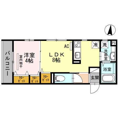 エルスール江坂（302） 間取り図画像