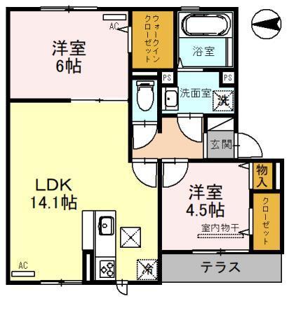  間取り図写真
