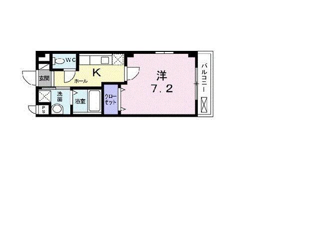 ミル・メゾンＴ２（101） 間取り図画像