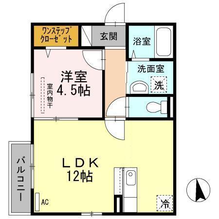 シャルマンコート豊中（205） 間取り図画像