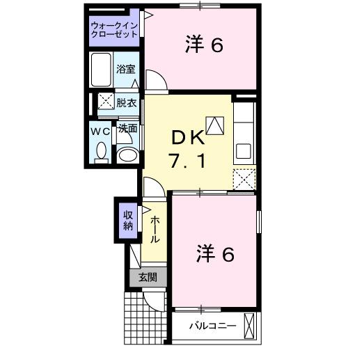 サンリット　ヴィラ（106） 間取り図画像