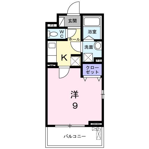 プリル吉祥院（201） 間取り図画像