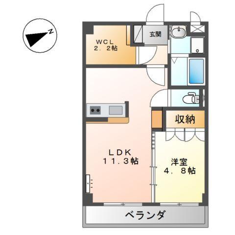 コンフォース　マンテン　レジデンス 間取り図画像