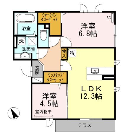  間取り図写真