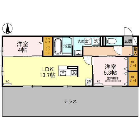  間取り図写真