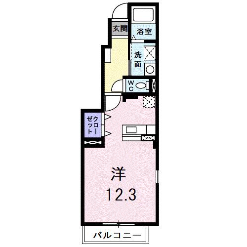 プレアデス　Ⅲ（101） 間取り図画像