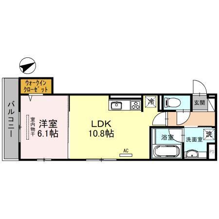 ASUKAⅣ（203） 間取り図画像
