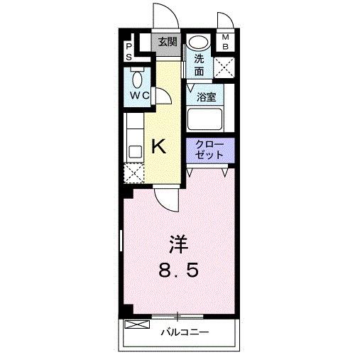 ガーラ鳴尾（206） 間取り図画像