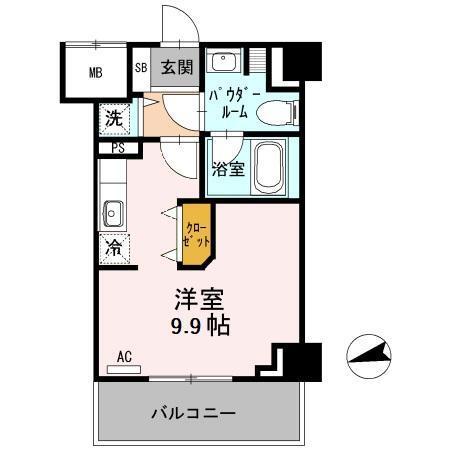 プレコート上鳥羽（503） 間取り図画像