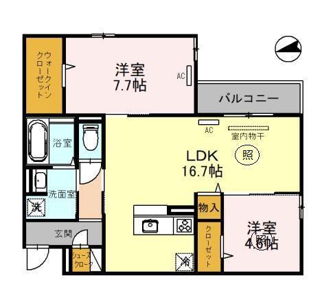  間取り図写真