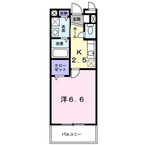 カーサポポラーレ（205） 間取り図画像