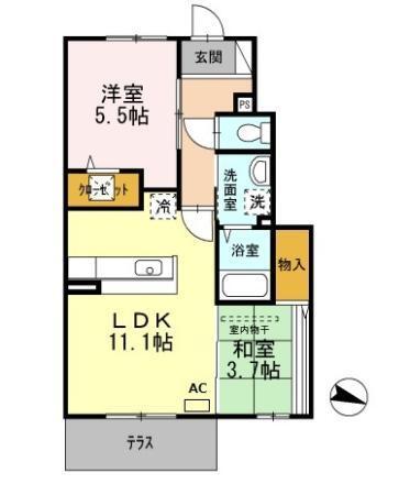  間取り図写真