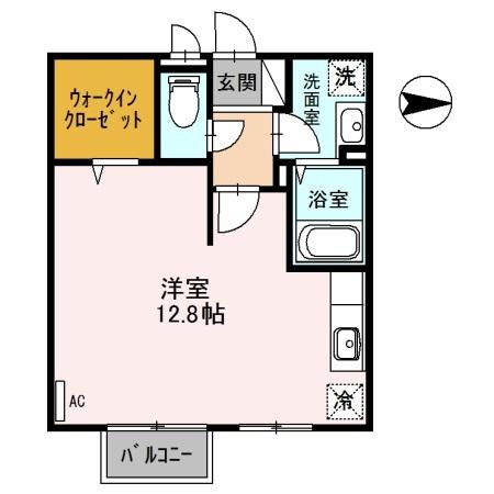 マレット・フィールド　Ｂ（202） 間取り図画像