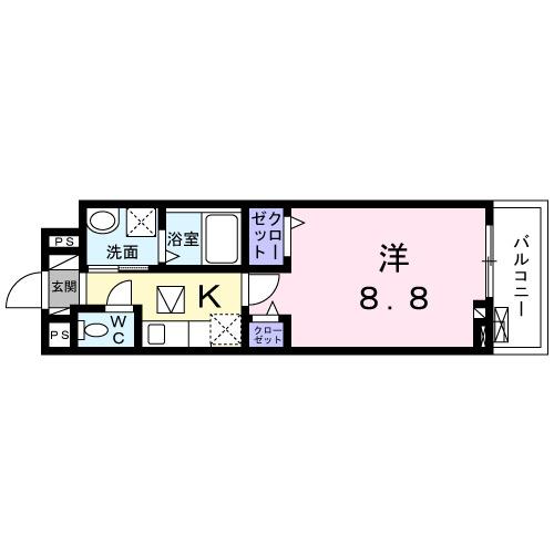 シャトーエレガント（105） 間取り図画像