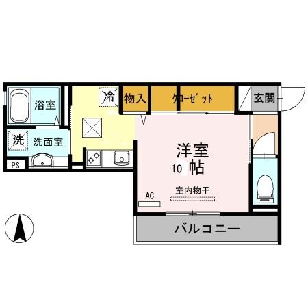 パレ　ブロン（101） 間取り図画像