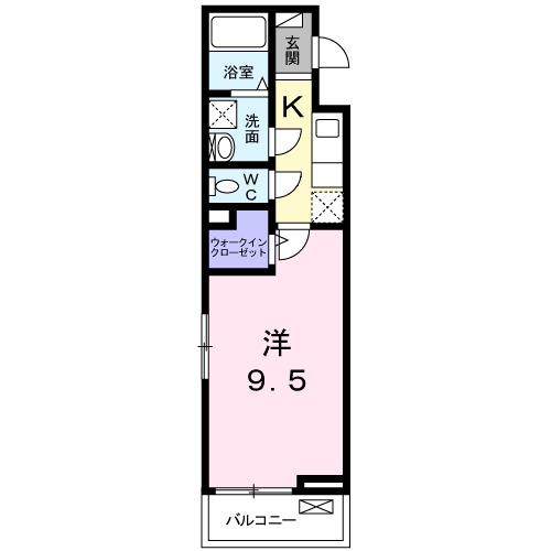 楽園（305） 間取り図画像