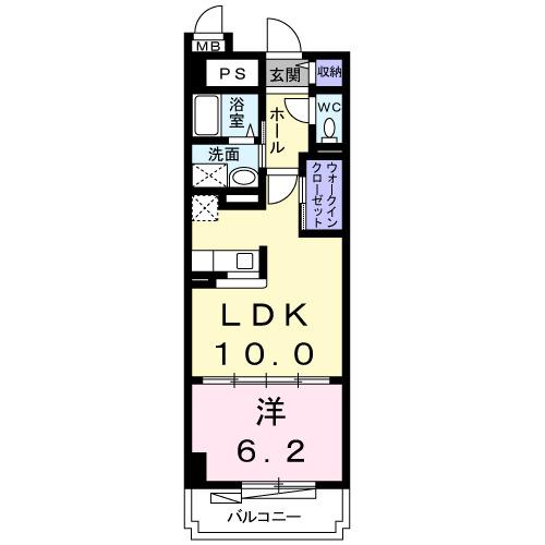 アビタシオン　オンズアン（205） 間取り図画像