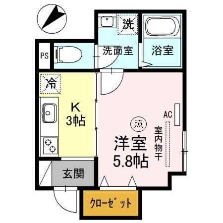 ＯＨＡＮＡ（103） 間取り図画像