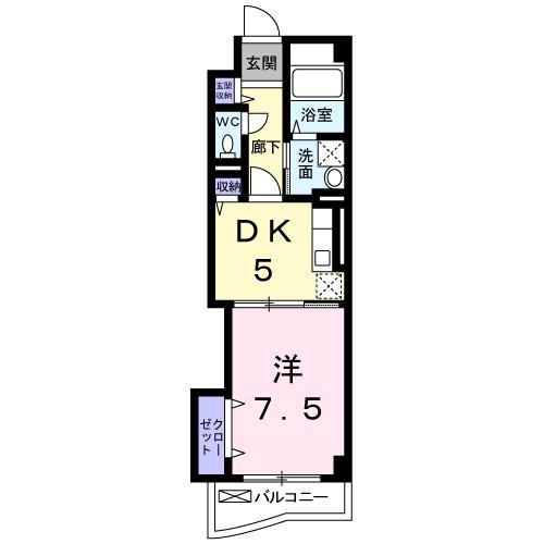 サンリット山本（306） 間取り図画像