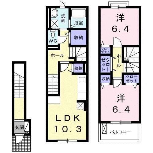 讃良レジデンス（208） 間取り図画像