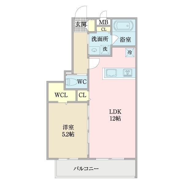 エミナーレ西九条（0103） 間取り図画像