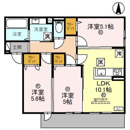  間取り図写真
