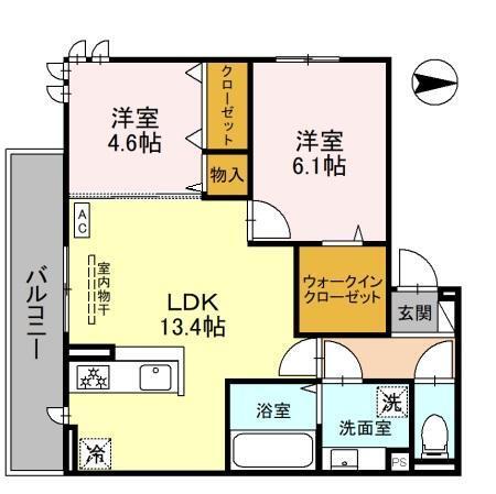 D-residence東寺（202） 間取り図画像