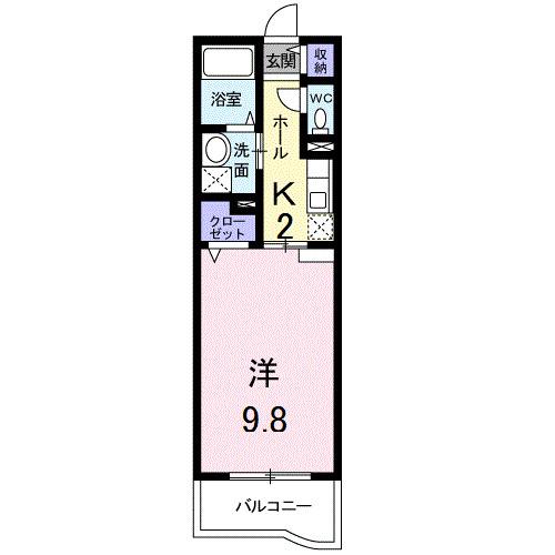 ヌーヴェル・バーグ（302） 間取り図画像