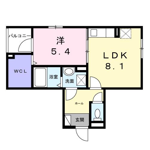 ブリリアンス（302） 間取り図画像
