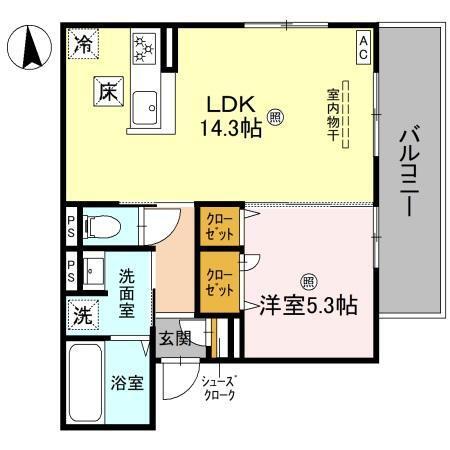  間取り図写真