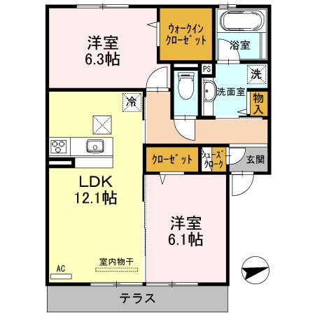 間取り図写真