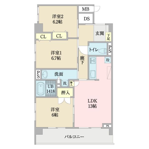  間取り図写真