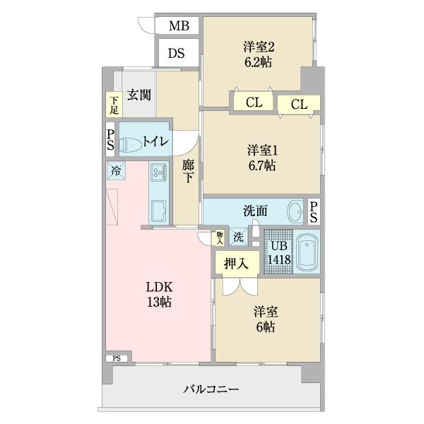  間取り図写真