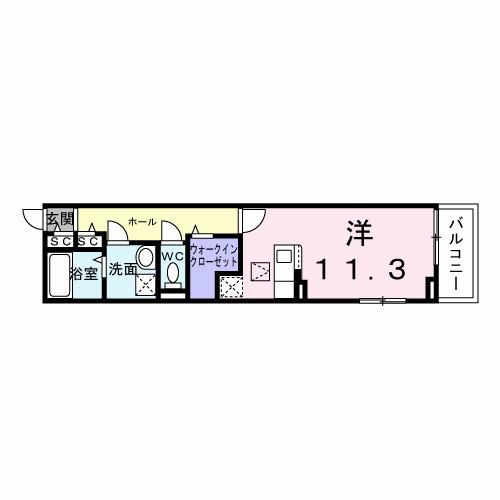 Ｌｅ・Ｃａｄｒｅ（105） 間取り図画像