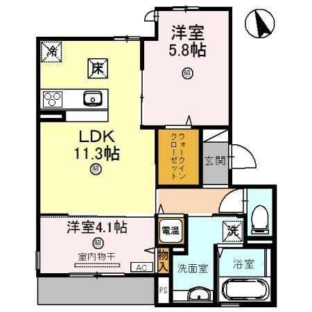  間取り図写真