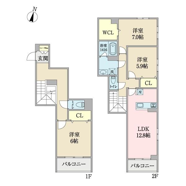  間取り図写真
