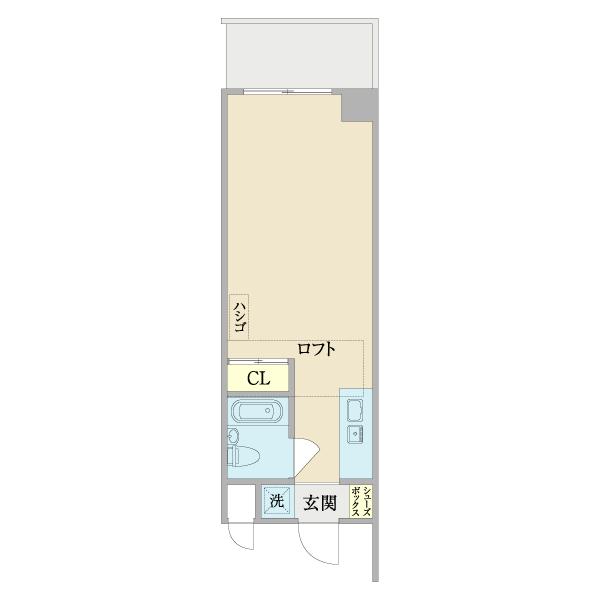 グランドーム国際 間取り図画像