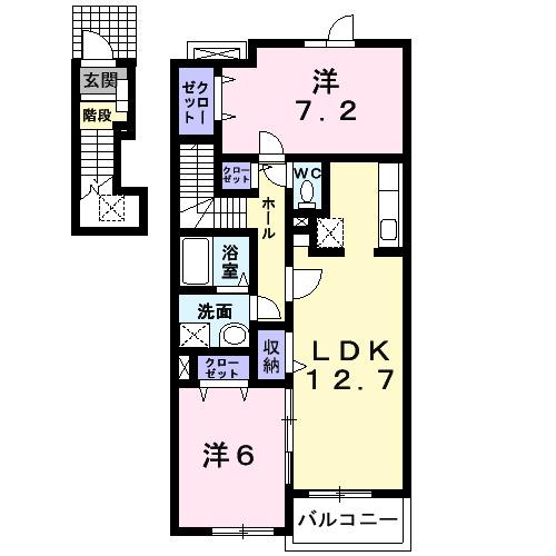 プライムガーデン（203） 間取り図画像