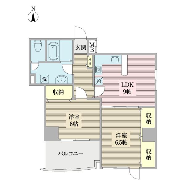 ＡＮＴＨＩＬＬ順一（0301） 間取り図画像