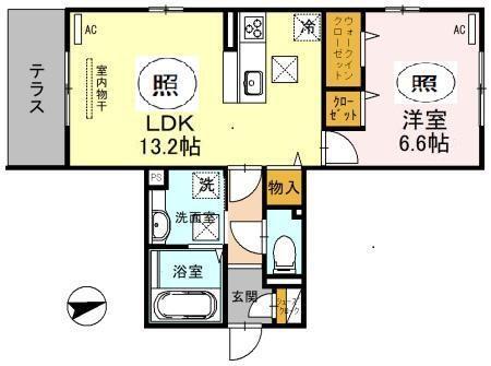 ラ　メゾン　ピック　中百舌鳥（102） 間取り図画像