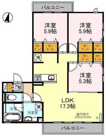  間取り図写真